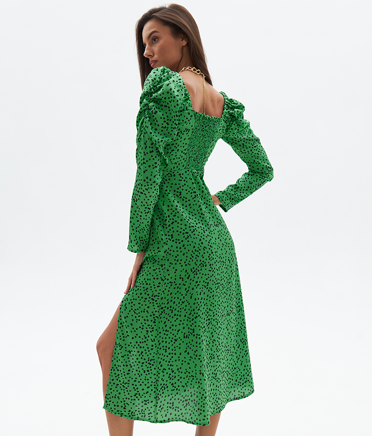 Платье Grace зеленое