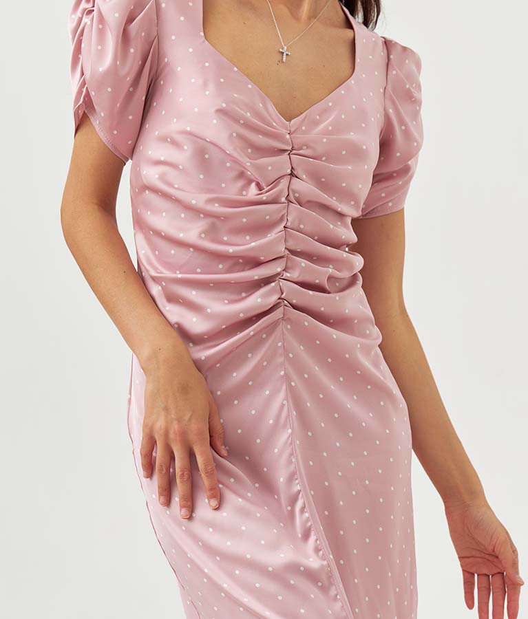 Платье розовое Romance